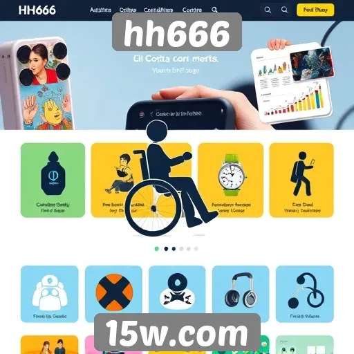 Acessibilidade e usabilidade do site hh666